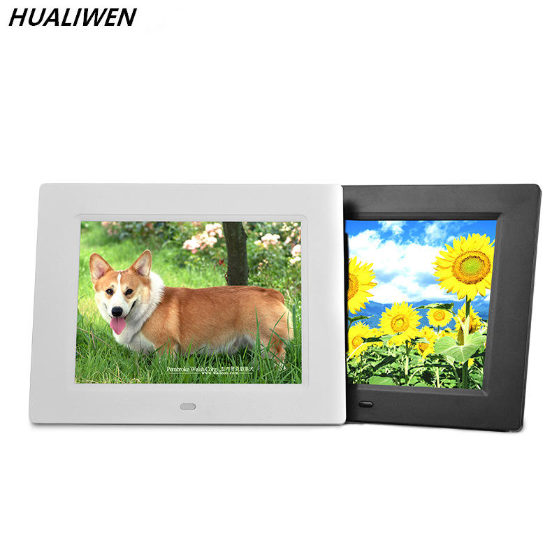 Goods digital photo frame 8-inch HD play electronic photo frame black advertising machine gift
Goods digital photo frame 8-inch HD play electronic photo frame black advertising machine gift