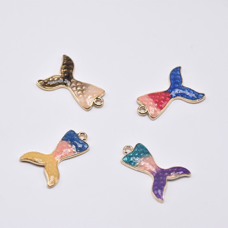 10pcs/lot Fashion Mermaid Fish Enamel Charms Metal Ocean Pendants Gold base Fashion Jewelry Accessories for DIY handmade
10pcs/lot Fashion Mermaid Fish Enamel Charms Metal Ocean Pendants Gold base Fashion Jewelry Accessories for DIY handmade