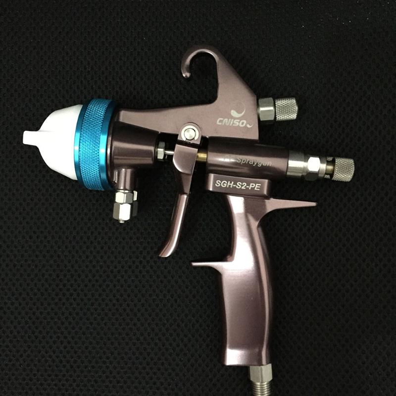 SAT1202 automotive paint wholesale professional air spray gun pressure feed type gun foam polyurethane spray double nozzle
SAT1202 automotive paint wholesale professional air spray gun pressure feed type gun foam polyurethane spray double nozzle