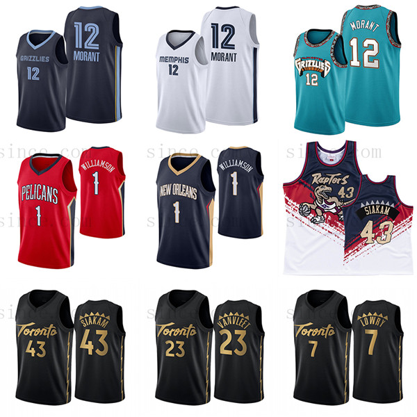 NCAA Zion 1 Williamson Ja 12 Morant Pascal 43 Siakam Fred 23 VanVleet Kyle 7 Lowry Men College Basketball Jerseys
NCAA Zion 1 Williamson Ja 12 Morant Pascal 43 Siakam Fred 23 VanVleet Kyle 7 Lowry Men College Basketball Jerseys