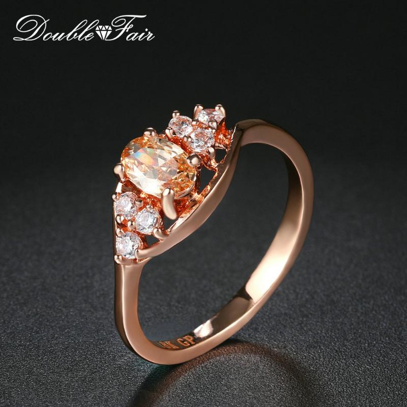 Double Fair Rose Gold Color Ring Engagement Oval Cubic Zirconia Rings For Women Ladies Lover Party Wedding Jewelry DFR401
Double Fair Rose Gold Color Ring Engagement Oval Cubic Zirconia Rings For Women Ladies Lover Party Wedding Jewelry DFR401