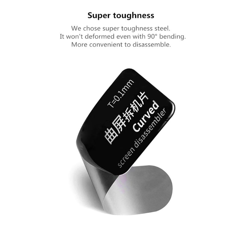 4pcs Ultra Thin Pry Spudger Mobile Phone Curved Screen Disassemble Card Screen Opening Tool
4pcs Ultra Thin Pry Spudger Mobile Phone Curved Screen Disassemble Card Screen Opening Tool