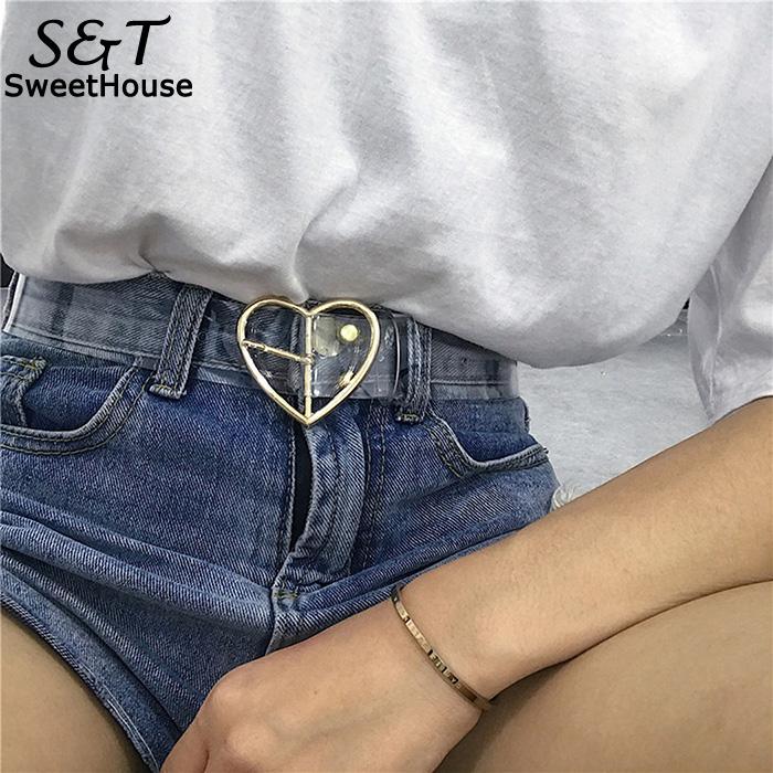 Waist Belts Women Resin Transparent Long New Belt Adjustable Waist Dress band Transparent Belt Heart Buckle Sweet, Black
Waist Belts Women Resin Transparent Long New Belt Adjustable Waist Dress band Transparent Belt Heart Buckle Sweet, Black