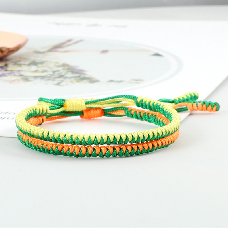 Tibetan Buddhist 2pc Bracelet Charm Lucky Adjustable Handmade Knots Rope Couples Bracelets&Bangles For Women Men Friends Jewelry
Tibetan Buddhist 2pc Bracelet Charm Lucky Adjustable Handmade Knots Rope Couples Bracelets&Bangles For Women Men Friends Jewelry