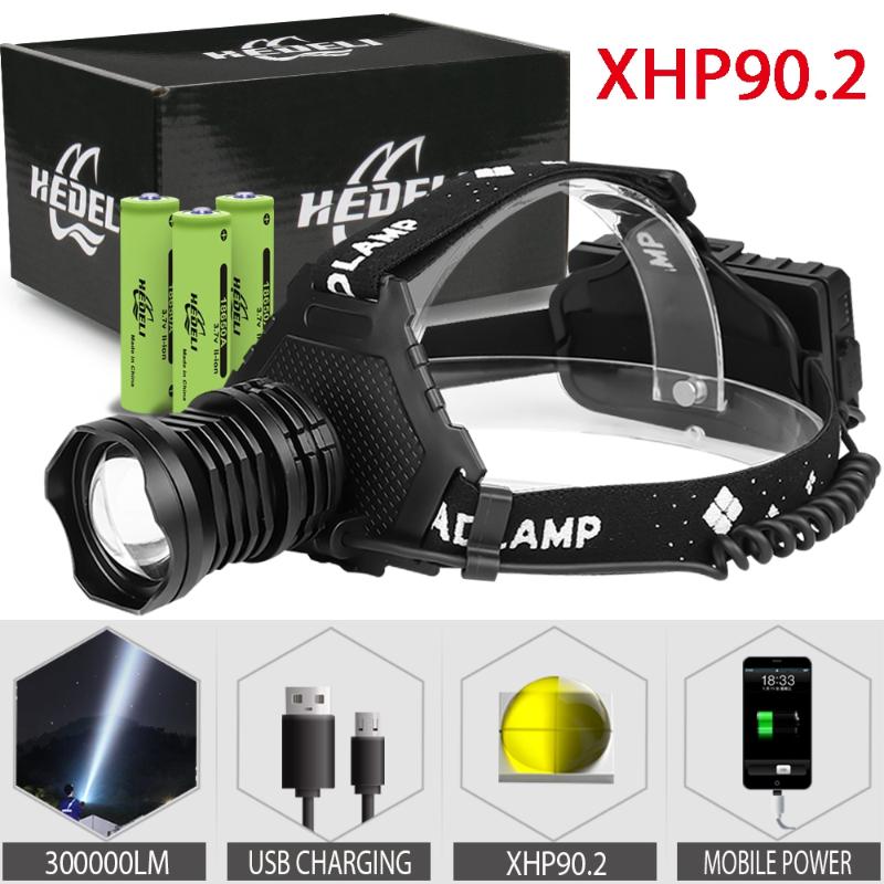 Headlamps 300000 Lm Xhp90.2 Led Head Lamp Xhp90 High Power Headlamp Torch Usb 18650 Rechargeable Xhp70 Headlight Xhp50.2 Zoom Light
Headlamps 300000 Lm Xhp90.2 Led Head Lamp Xhp90 High Power Headlamp Torch Usb 18650 Rechargeable Xhp70 Headlight Xhp50.2 Zoom Light