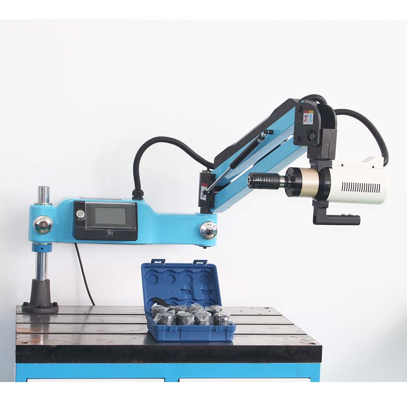 CE CNC 220V M3-M16 Universal Type Electric Tapping Machine Electric Tapper Tool Metal working Taps Threading Machine With Chucks
CE CNC 220V M3-M16 Universal Type Electric Tapping Machine Electric Tapper Tool Metal working Taps Threading Machine With Chucks