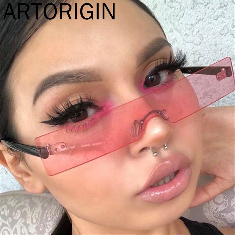 Small Rectangle Sunglasses Women 2020 New Futuristic Glasses Flat Top Sunglasses Rimless One Piece Lens Men Luxury Designers
Small Rectangle Sunglasses Women 2020 New Futuristic Glasses Flat Top Sunglasses Rimless One Piece Lens Men Luxury Designers
