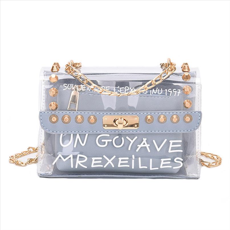 Women Lady Bag Clear Handbag Crossbody Composite Bag Transparent PVC Pouch Tote New Best Sale WT, Blue
Women Lady Bag Clear Handbag Crossbody Composite Bag Transparent PVC Pouch Tote New Best Sale WT, Blue
