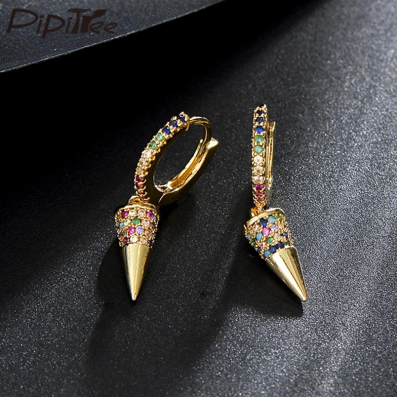 Pipitree Fashion CZ Drop Earrings Multicolor Cubic Zirconia Crystal Punk Earrings for Women Girls Trendy Jewelry Gift
Pipitree Fashion CZ Drop Earrings Multicolor Cubic Zirconia Crystal Punk Earrings for Women Girls Trendy Jewelry Gift