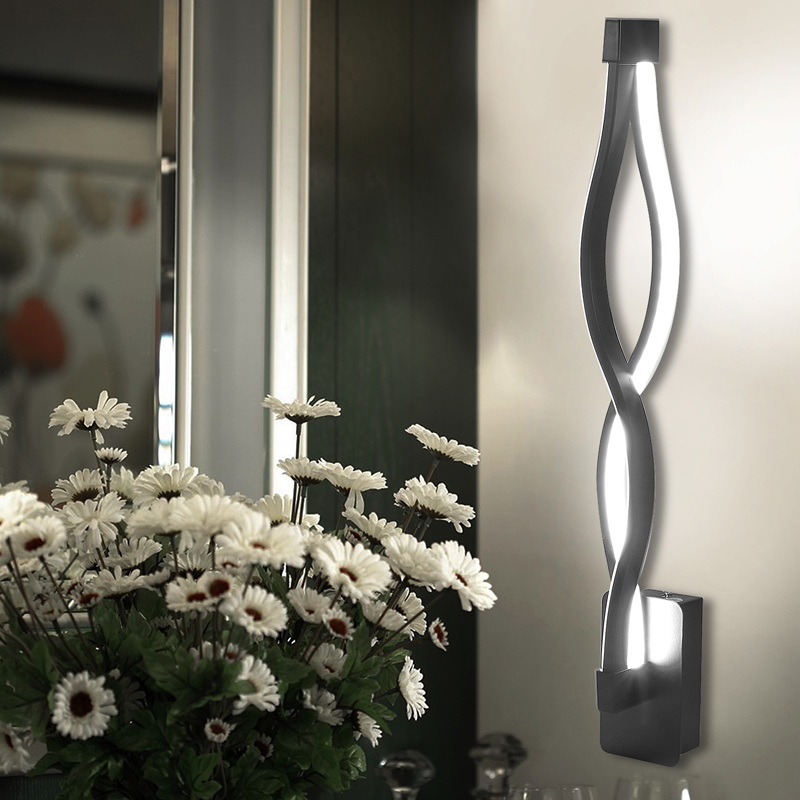 16W LED Wall Lamp lampada Bedroom Beside Wave Wall Light Home Indoor Decoration Lighting Corridor Acrylic Sconce AC90-260V
16W LED Wall Lamp lampada Bedroom Beside Wave Wall Light Home Indoor Decoration Lighting Corridor Acrylic Sconce AC90-260V