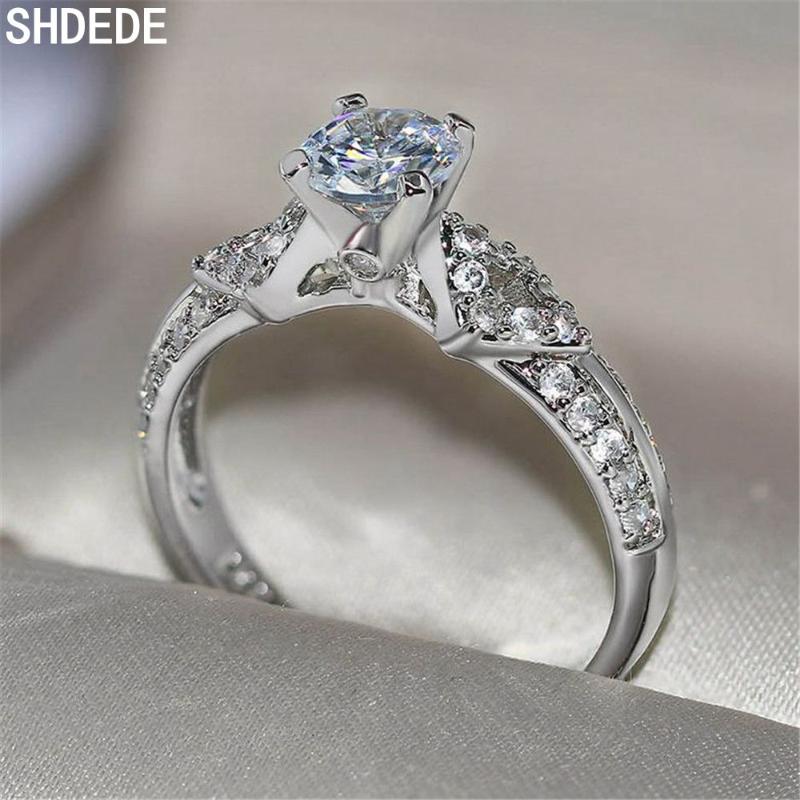 SHDEDE Charm Ring Women's Cubic Zirconia CZ Crystal Wedding Jewelry Engagement Ring Korea Trendy Party Gift -LY541
SHDEDE Charm Ring Women's Cubic Zirconia CZ Crystal Wedding Jewelry Engagement Ring Korea Trendy Party Gift -LY541