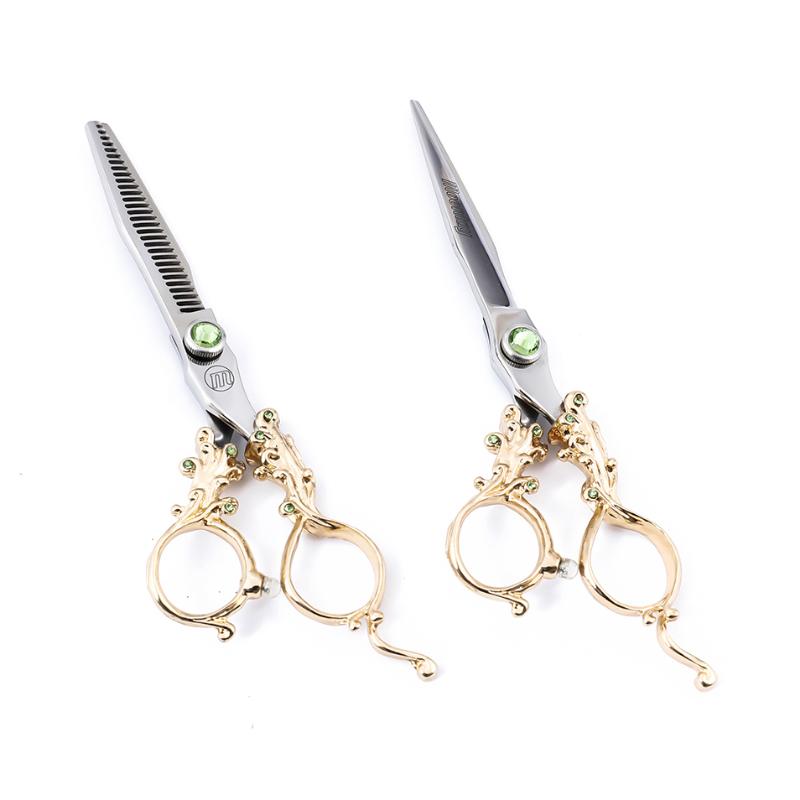 6.0" Hairdressing Scissors Set Retro Barber Hair Cutting Thinning Scissor Professional Layering Texturing Scissors from Japan
6.0" Hairdressing Scissors Set Retro Barber Hair Cutting Thinning Scissor Professional Layering Texturing Scissors from Japan