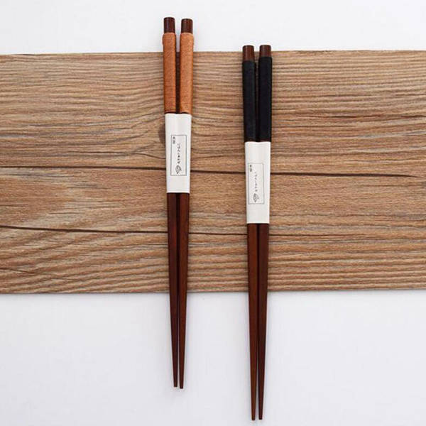 100pair/lot 22.5cm Wood Chopsticks Cassia Siamea Wrapped Yarn Japanese Style Kitchen Dining Tableware Eco-friendly
100pair/lot 22.5cm Wood Chopsticks Cassia Siamea Wrapped Yarn Japanese Style Kitchen Dining Tableware Eco-friendly