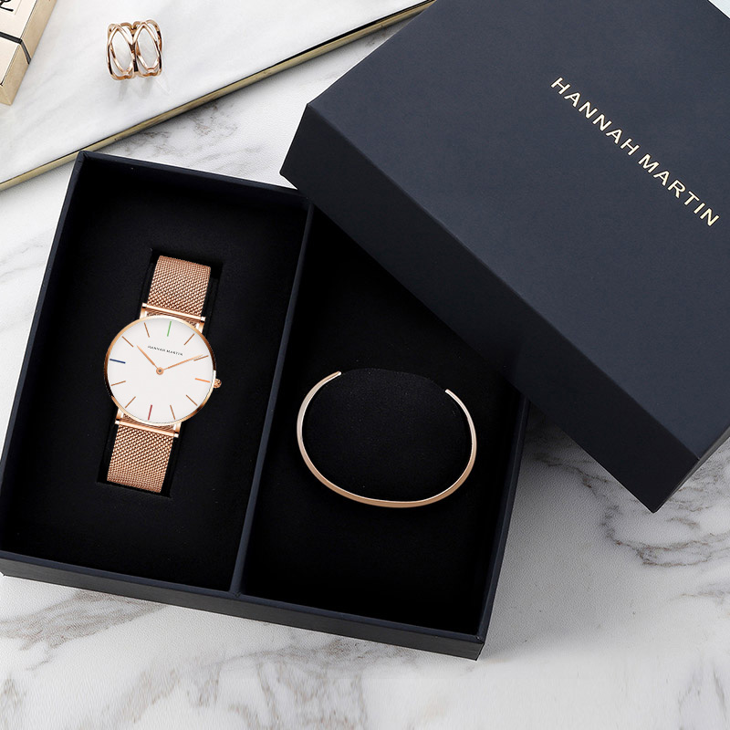 Wristwatches Women Watch Set With Box Bracelet Japan Movement Fashion Gift Ladies Wrist For Quartz Relogio Feminino, Silver white set
Wristwatches Women Watch Set With Box Bracelet Japan Movement Fashion Gift Ladies Wrist For Quartz Relogio Feminino, Silver white set