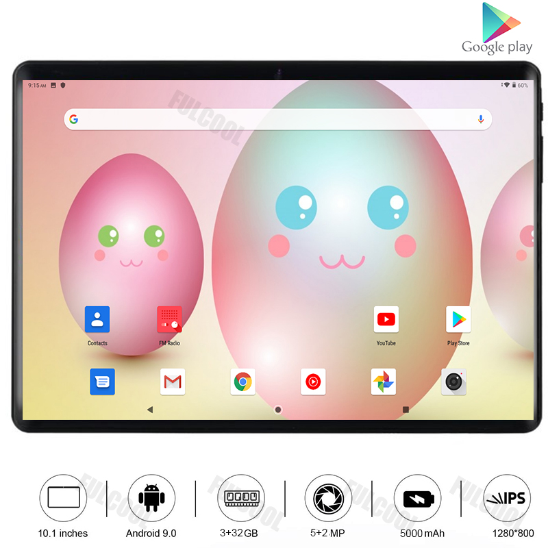 Hot New 2.5D Tempered Glass Ultra Slim 10 inch Tablet PC Octa Core 3GB RAM 32GB ROM 5.0M Camera Android 9.0 Tablet 10.1 WiFi GPS, Black
Hot New 2.5D Tempered Glass Ultra Slim 10 inch Tablet PC Octa Core 3GB RAM 32GB ROM 5.0M Camera Android 9.0 Tablet 10.1 WiFi GPS, Black