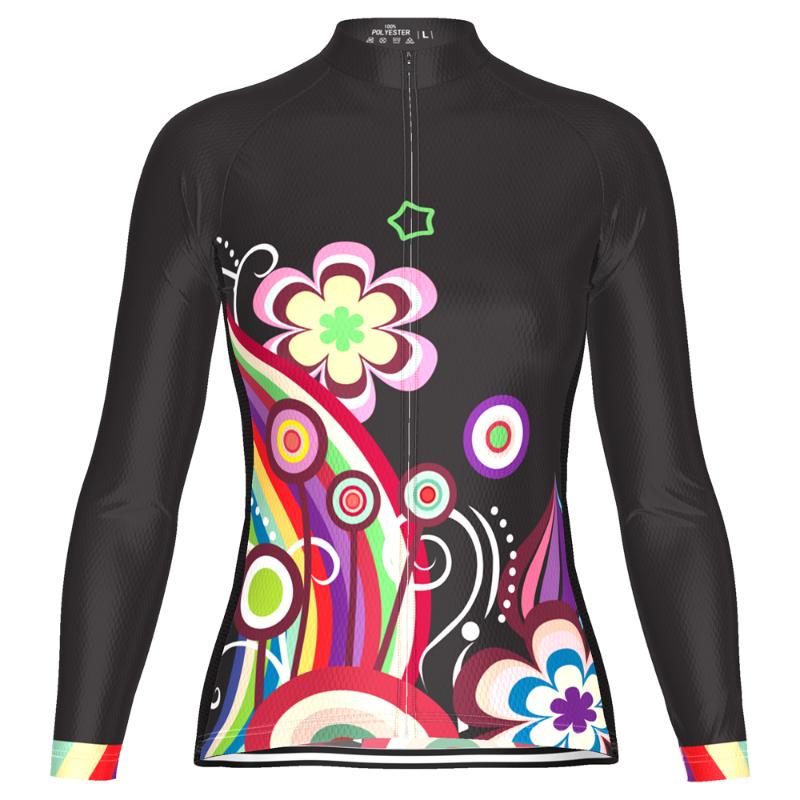 HIRBGOD New Autumn Spring Road Cycling Jersey Women Long Sleeve Mountain Racing Black Carton Flower Bicycle Clothing,TYZ098-02
HIRBGOD New Autumn Spring Road Cycling Jersey Women Long Sleeve Mountain Racing Black Carton Flower Bicycle Clothing,TYZ098-02