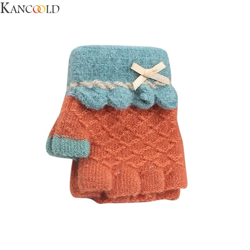 Five Fingers Gloves KANCOOLD Fashion Winter Half Finger Comfortable Knitted Mittens Keep Warm Flip Over Thickening
Five Fingers Gloves KANCOOLD Fashion Winter Half Finger Comfortable Knitted Mittens Keep Warm Flip Over Thickening