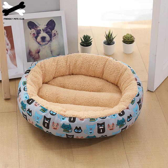 Round Pet Bed Comfortable Pet Products Short Plush Pad Deep Sleep Mat Ultra Soft Kennel Small Medium Washable Dogs Bed
Round Pet Bed Comfortable Pet Products Short Plush Pad Deep Sleep Mat Ultra Soft Kennel Small Medium Washable Dogs Bed