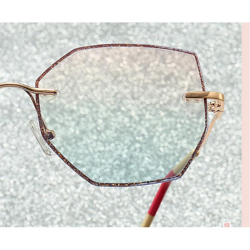2020 Fashion Rimless Square Sunglasses Women Vintage Designer Diamond Cutting Lens Gradient Sun Glasses NX
2020 Fashion Rimless Square Sunglasses Women Vintage Designer Diamond Cutting Lens Gradient Sun Glasses NX