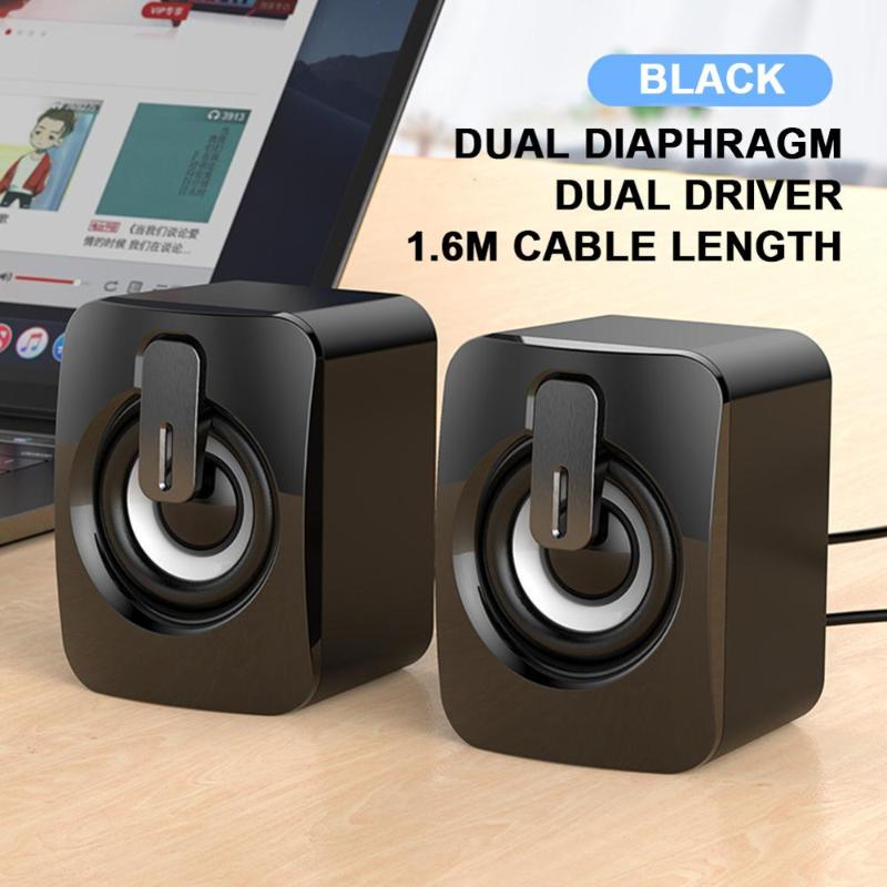Surround Computer Speakers with Stereo USB Wired Powered Multimedia Speaker for PC/Laptops/Smart Phone
Surround Computer Speakers with Stereo USB Wired Powered Multimedia Speaker for PC/Laptops/Smart Phone