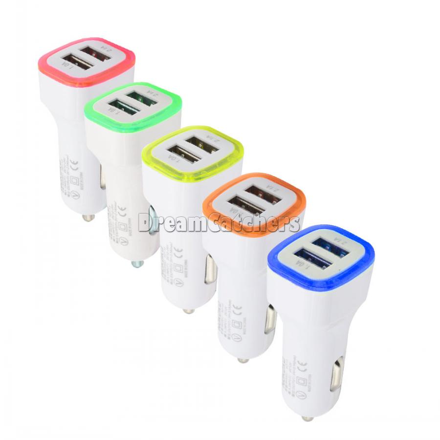 5V Adapter Dual S7 Ports Cell Light Car Charger Samsung LG Charing For 2.1A Iphone Phone Led HTC Universal USB Gtfpk
5V Adapter Dual S7 Ports Cell Light Car Charger Samsung LG Charing For 2.1A Iphone Phone Led HTC Universal USB Gtfpk