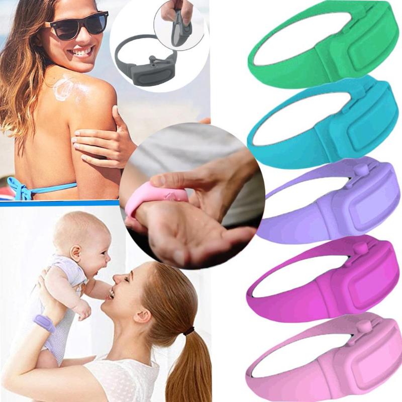 Wristband Hand Dispenser Hand Sanitizer Dispensing Silicone Bracelet Dispenser Pumps Disinfecta Wristbands Wrist Band
Wristband Hand Dispenser Hand Sanitizer Dispensing Silicone Bracelet Dispenser Pumps Disinfecta Wristbands Wrist Band