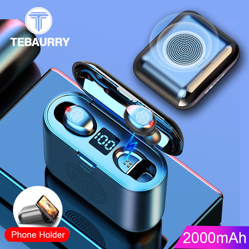 New True Wireless Bluetooth Earphone & Speaker 2 in 1 HD Stereo Wireless Headphones Mini Bass Headset with 2000mAh Bin
New True Wireless Bluetooth Earphone & Speaker 2 in 1 HD Stereo Wireless Headphones Mini Bass Headset with 2000mAh Bin