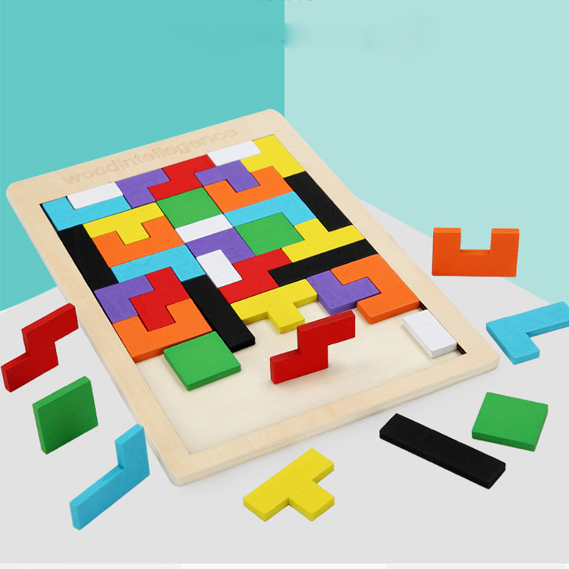 Creative Colorful 3D Cartoon Wood Shape Rectangle Puzzles Jigsaw Toys Children Intelligence Development Baby Educational Toys
Creative Colorful 3D Cartoon Wood Shape Rectangle Puzzles Jigsaw Toys Children Intelligence Development Baby Educational Toys