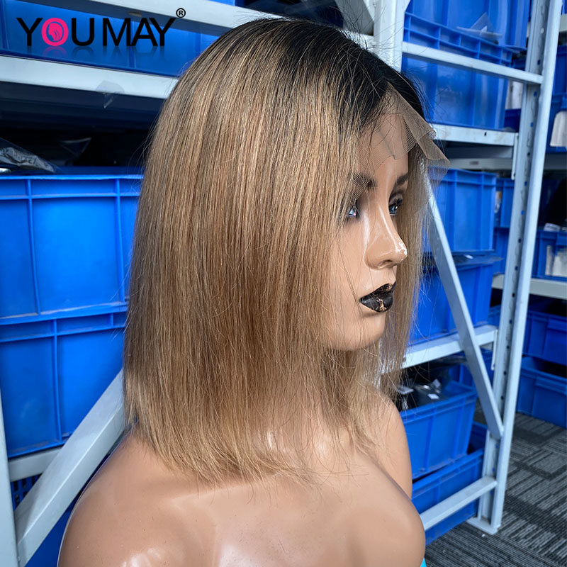 13X4 Ombre 1B27 Colored Straight Bob Lace Front Wig For Women 360 Lace Frontal Wig Pre Plucked With Baby Hair You May Virgin, T1b/27
13X4 Ombre 1B27 Colored Straight Bob Lace Front Wig For Women 360 Lace Frontal Wig Pre Plucked With Baby Hair You May Virgin, T1b/27