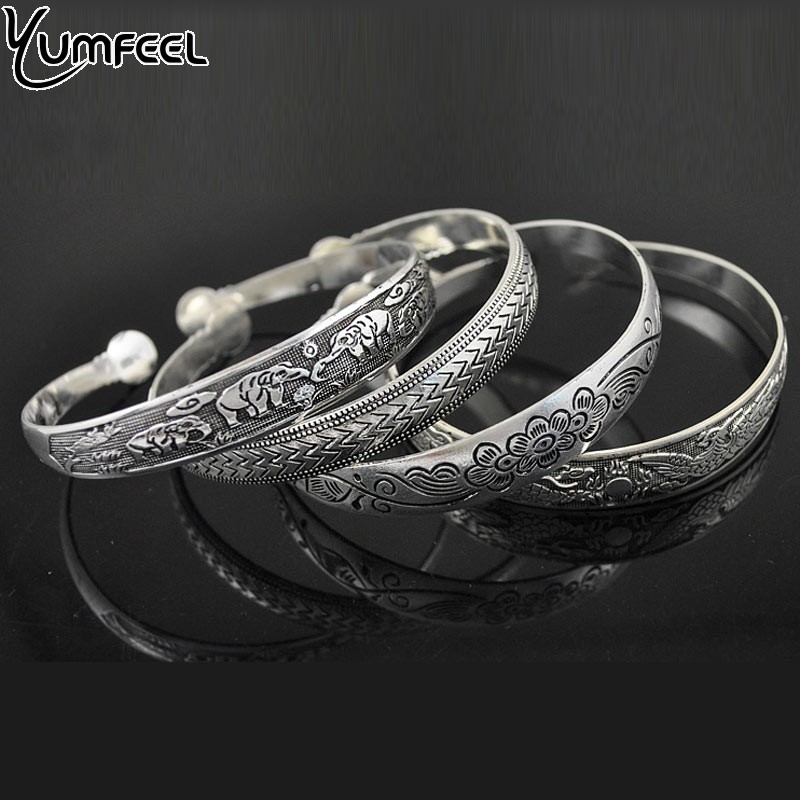 New Fashion Vintage Style Tibetan Silver Metal Carving Cuff Bracelets& Bangles For Women Dress 10 Designs Choice
New Fashion Vintage Style Tibetan Silver Metal Carving Cuff Bracelets& Bangles For Women Dress 10 Designs Choice