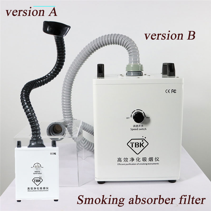 Newest TBK Fume Extractor Soldering Smoke Purifier Absorber Dust Smoking Instrument Purifier Purification Air Dust Cleaner Room
Newest TBK Fume Extractor Soldering Smoke Purifier Absorber Dust Smoking Instrument Purifier Purification Air Dust Cleaner Room