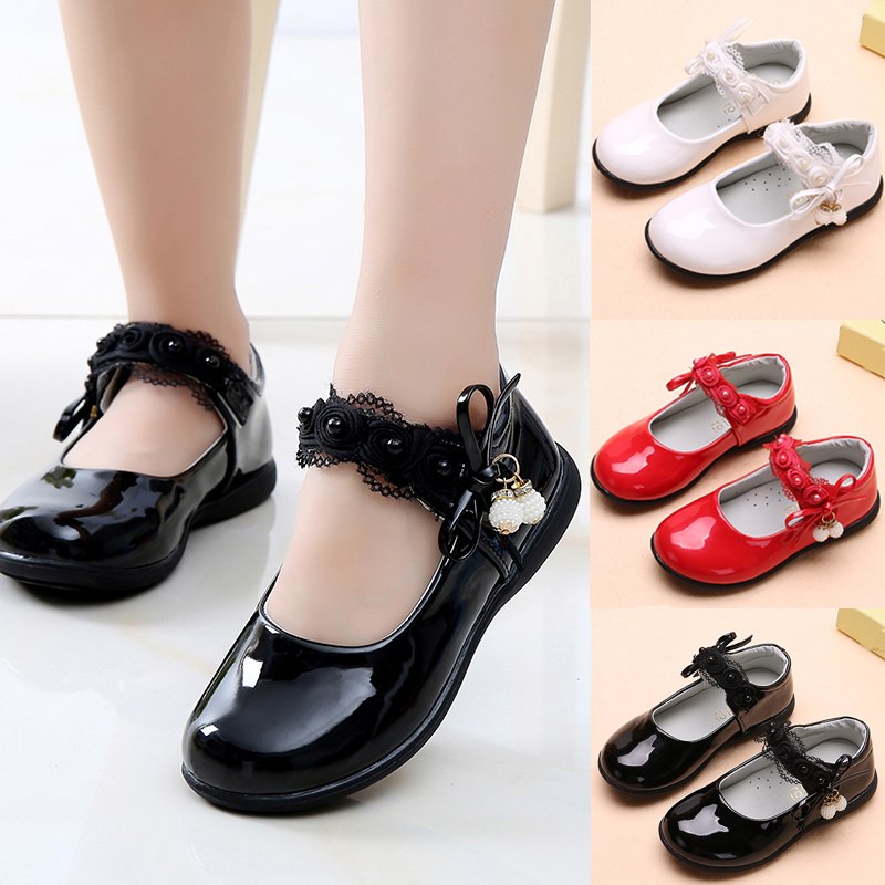 2020 New Fashion Flower Beads Bow Girl Autumn Shoes 3 Years Big Kids Dress Wedding Party Leather Shoe Child 4 5 6 7 8 9 10 11 12, Black 
2020 New Fashion Flower Beads Bow Girl Autumn Shoes 3 Years Big Kids Dress Wedding Party Leather Shoe Child 4 5 6 7 8 9 10 11 12, Black