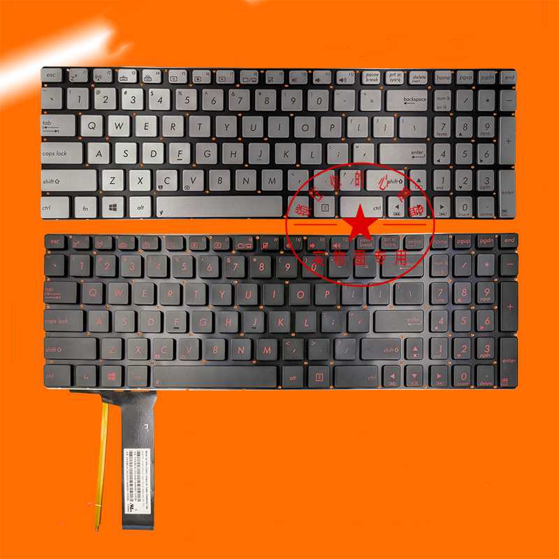 Laptop English Layout Keyboard Replacement For Asus N550 N550J N550X N550JV N550JK G550 Q550 N750/J/JV/G
Laptop English Layout Keyboard Replacement For Asus N550 N550J N550X N550JV N550JK G550 Q550 N750/J/JV/G