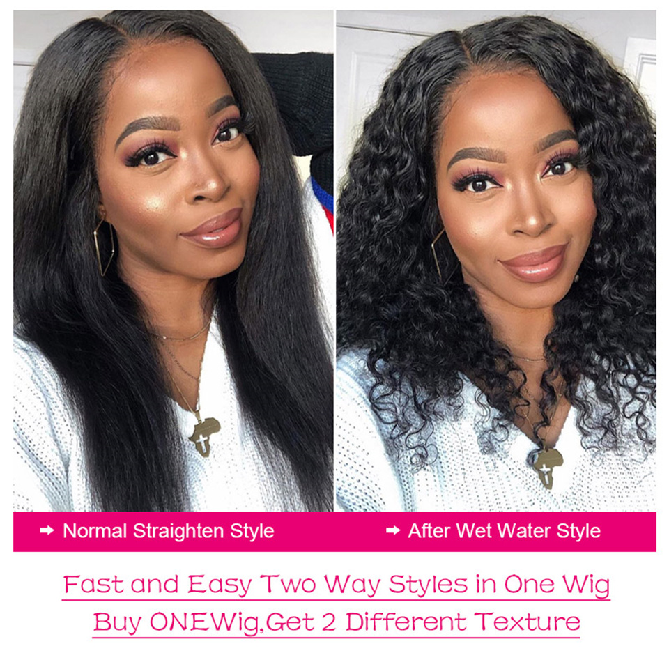 ishow human hair wigs wet and wavy lace front wig preplucked human hair lace frontal wig middle part brazilian water wave lace wig