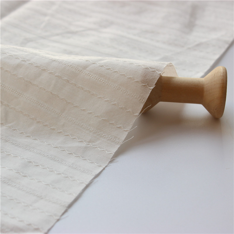 Flower jacquard cotton Fabric Cloth for DIY Fashion summer Dress making material