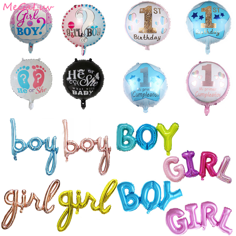 18Inch Girl or Boy Gender Reveal Balloons Round Inflatable Foil Ballon Baby Shower Theme Activity Decoration Globos
18Inch Girl or Boy Gender Reveal Balloons Round Inflatable Foil Ballon Baby Shower Theme Activity Decoration Globos