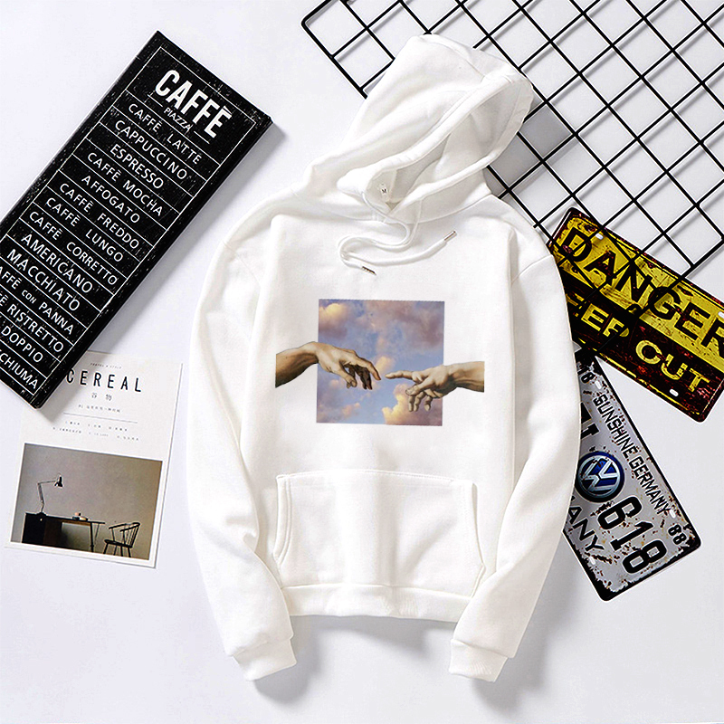 Aprilgrass New Women Hoodies Michelangelo Print White Hoodies Sweatshirt Summer Tops Female Oversized Short Sleeve Harajuku Woman Clothes
Aprilgrass New Women Hoodies Michelangelo Print White Hoodies Sweatshirt Summer Tops Female Oversized Short Sleeve Harajuku Woman Clothes