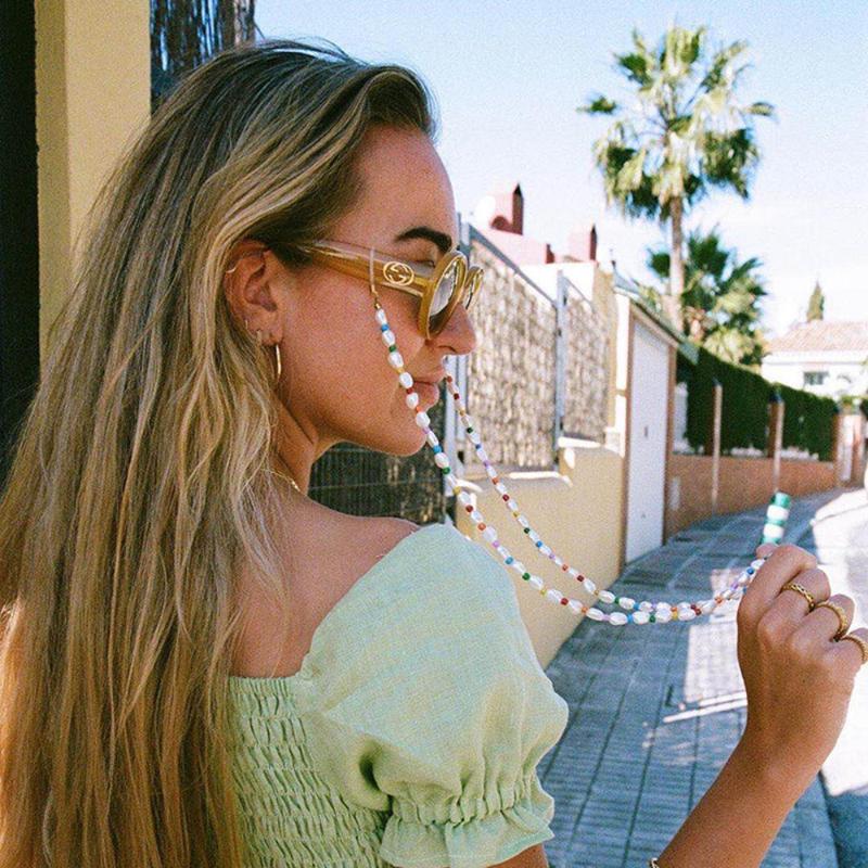 Fashion Sweet Women Glasses Chain Colorful Pearl Beaded Eyeglass Lanyard Anti Slip Sunglasses Strap Spectacles Cord Accessories
Fashion Sweet Women Glasses Chain Colorful Pearl Beaded Eyeglass Lanyard Anti Slip Sunglasses Strap Spectacles Cord Accessories