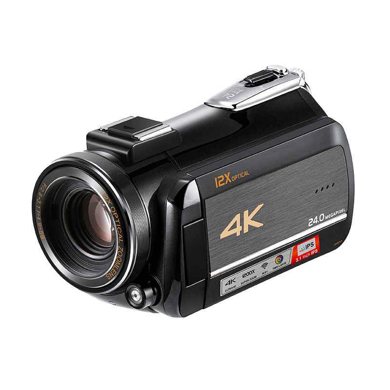 Winait 4K Professional digital video camera with 12x optical zoom, movie make digital camcorder, Standard
Winait 4K Professional digital video camera with 12x optical zoom, movie make digital camcorder, Standard