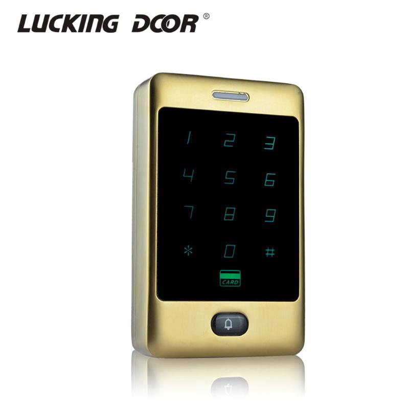 Standalone Access Control System 125KHZ RFID Keypad Metal Touch Waterproof IP65 Door Lock Security System WG26 input/output
Standalone Access Control System 125KHZ RFID Keypad Metal Touch Waterproof IP65 Door Lock Security System WG26 input/output