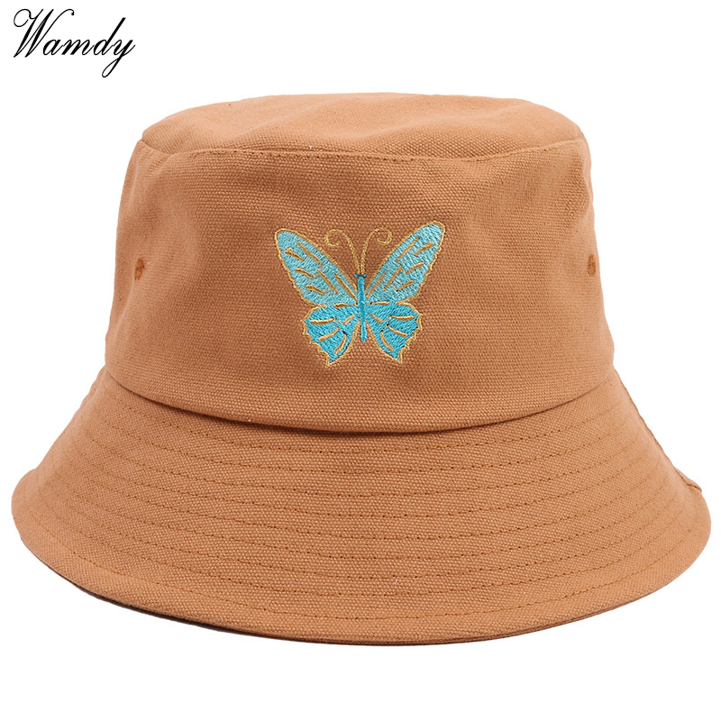 Wide Brim Hats Butterfly Embroidery Summer Foldable Bucket Hat Women Outdoor Sunscreen Cotton Fishing Hunting Cap Men Sun Prevent, Black
Wide Brim Hats Butterfly Embroidery Summer Foldable Bucket Hat Women Outdoor Sunscreen Cotton Fishing Hunting Cap Men Sun Prevent, Black