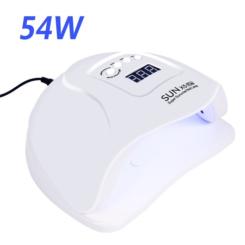UV Lamp LED Nail Lamp Nail Dryer For All Gels Polish With Infrared Sensing 30/60/90s Smart timer button, 54w
UV Lamp LED Nail Lamp Nail Dryer For All Gels Polish With Infrared Sensing 30/60/90s Smart timer button, 54w