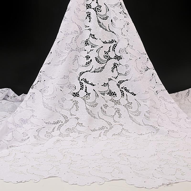 White African Lace Fabric 2020 Embroidered Nigerian Laces Fabrics High Quality Lace French Cord Fabric For Women YA3500B-1
White African Lace Fabric 2020 Embroidered Nigerian Laces Fabrics High Quality Lace French Cord Fabric For Women YA3500B-1