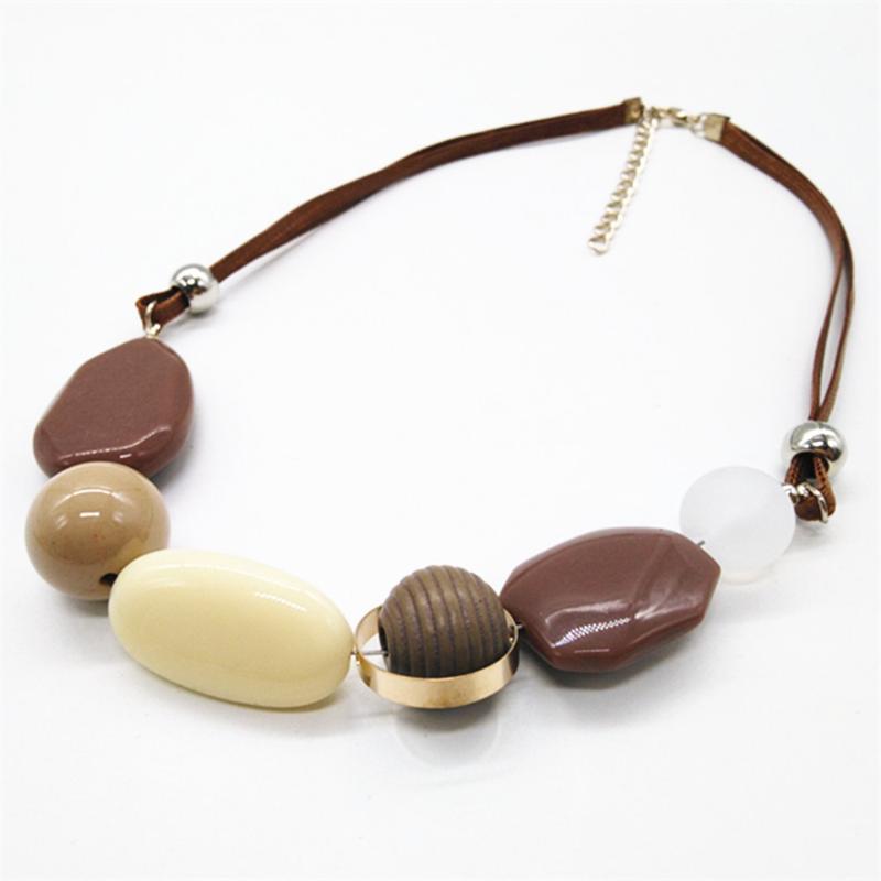 Blue Ceramic Necklaces Geometric Trendy Brown Yellow Fashion Pendant Choker Statement Necklace Women Sweater Chain Jewelry
Blue Ceramic Necklaces Geometric Trendy Brown Yellow Fashion Pendant Choker Statement Necklace Women Sweater Chain Jewelry