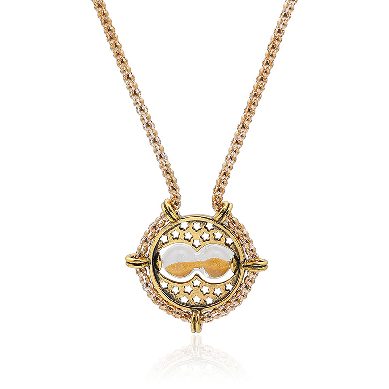 Pendant Necklaces 30 Interesting Funnel Multi-layer Circle Rotation Geometric Round Hourglass Time Converter Harry Necklace Jewelry
Pendant Necklaces 30 Interesting Funnel Multi-layer Circle Rotation Geometric Round Hourglass Time Converter Harry Necklace Jewelry