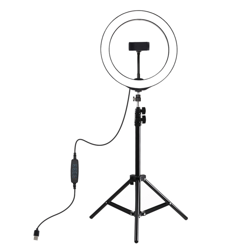 New PULUZ PKT3035 10 Inch/26CM LED Ring Light Vlogging Video Fill Light Live Broadcast Kits with 1.1m Tripod Mount
New PULUZ PKT3035 10 Inch/26CM LED Ring Light Vlogging Video Fill Light Live Broadcast Kits with 1.1m Tripod Mount