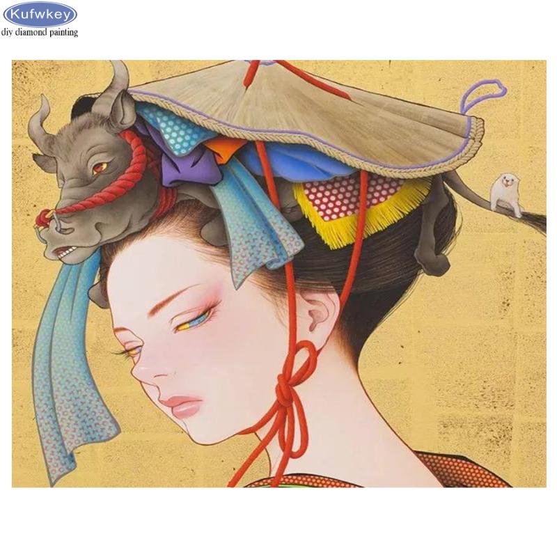 100% Full Square Drill 5D Diy Daimond Painting Japanese Women 3D Diamond Painting Round Rhinestones Embroidery Diamant
100% Full Square Drill 5D Diy Daimond Painting Japanese Women 3D Diamond Painting Round Rhinestones Embroidery Diamant