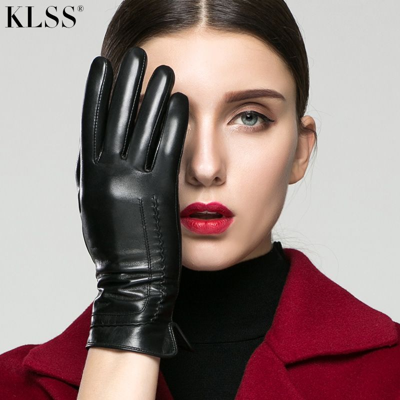 KLSS Genuine Leather Women Gloves Fashion Elegant High Quality Goatskin Glove Autumn Winter Keep Warm Touchscreen optional 31
KLSS Genuine Leather Women Gloves Fashion Elegant High Quality Goatskin Glove Autumn Winter Keep Warm Touchscreen optional 31