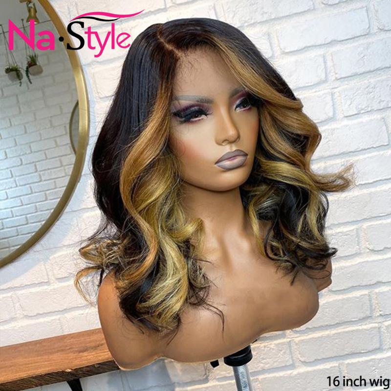 1b/27 brown human hair wig 13x4 glueless lace front human hair wigs For Black women honey blonde wig Brazilian 150 remy, As pic
1b/27 brown human hair wig 13x4 glueless lace front human hair wigs For Black women honey blonde wig Brazilian 150 remy, As pic