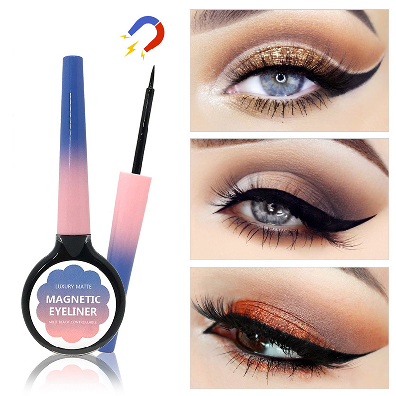 15ml Magnetic Liquid Eyeliner Waterproof Matte Eye Liner Pencil Long Lasting Eye Makeup Quick Drying Black Cosmetic Pen TSLM1, Blue
15ml Magnetic Liquid Eyeliner Waterproof Matte Eye Liner Pencil Long Lasting Eye Makeup Quick Drying Black Cosmetic Pen TSLM1, Blue